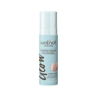 Wotnot Naturals Glow Certified Organic Tan Mousse Ultra Dark 150ml